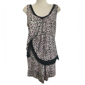 VERA WANG Women’s Short Pajamas Nylon Spandex Polyester Size L NWOT